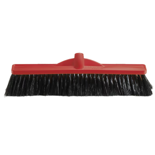 Broom Medium Stiff 450mm Red Head Only