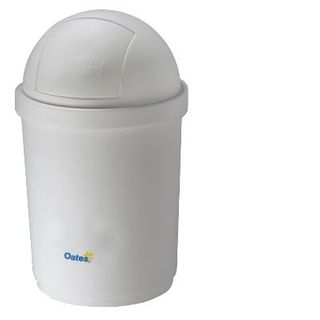 Bin Domed White 28Lt BB-28DW