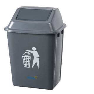 Bin Flip Grey 20Lt