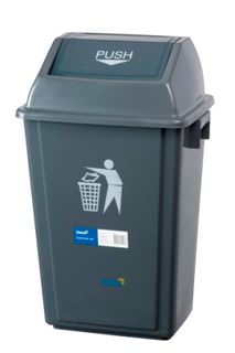 Bin Flip Lid Grey 60Lt BB-60FGY