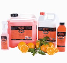 Orange Squirt Spray N Wipe 5Lt CHCR-40015A