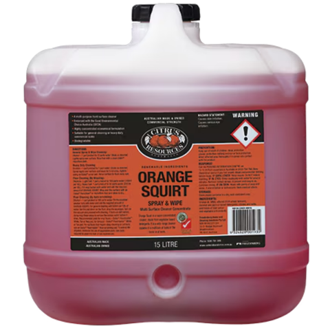 Orange Squirt Spray N Wipe 15Lt