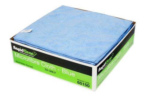 Microfibre Cloth Blue RapidClean 65150
