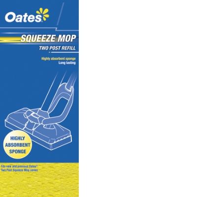 Oates Squeeze Mop Refill 2 Post  MS-002