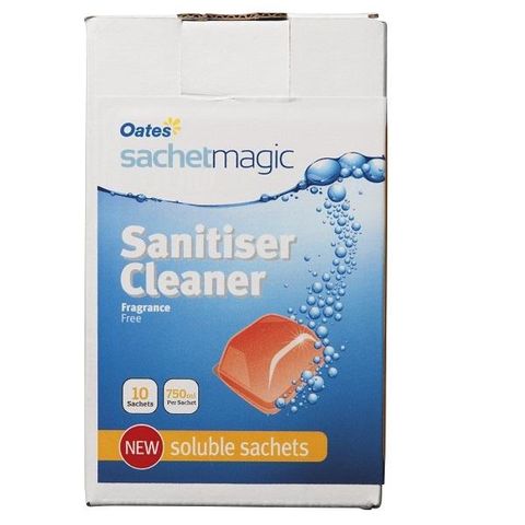 Sachet Magic Sanitiser Cleaner 10 Sachets  OSM-403