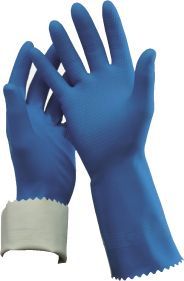 Rubber Glove Flock Lined 10 XL R-84-10