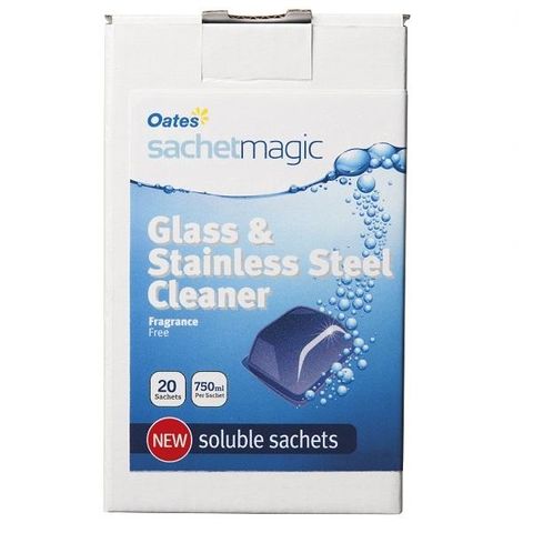 Sachet Magic Glass & Stainless Cleaner 20 sachets/packet
