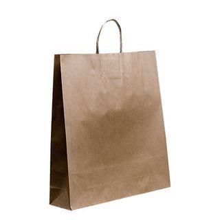 Loop Handle Brown Kraft  Bag Large Ctn 250