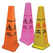 Wet Floor Safety Cone Orange
