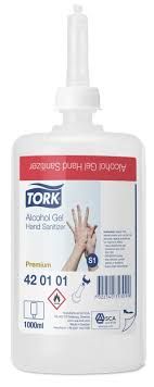 Tork Moisturising Alcohol Gel Hand Sanitiser S1 6 x 1000ml