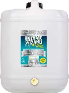 Enzyme Wizard Glass and Stainless Steel Cleaner 20L