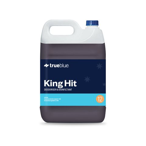 True Blue King Hit Deodoriser/Disinfectant 5Lt
