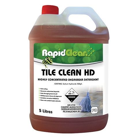 Tile Clean HD Concentrated Degreaser Detergent 5L