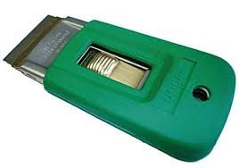 Unger Safety Scraper Green Cover 25mm