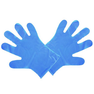 Food Prep Gloves Blue Large Pkt 100