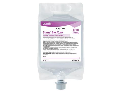 Suma Bac Detergent Sanitiser D10 1.5Lt