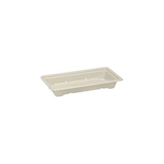 Biopak Cane Sushi Tray Base Large Slv 100