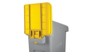 Slim Jim Recycling Station Billboard  Yellow