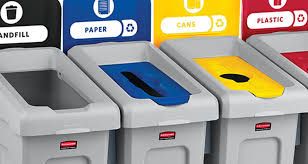 Slim Jim Recycling Station Starter Kit (Base, Lid & Connector)