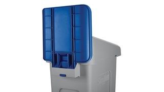 Slim Jim Recycling Station Billboard Blue