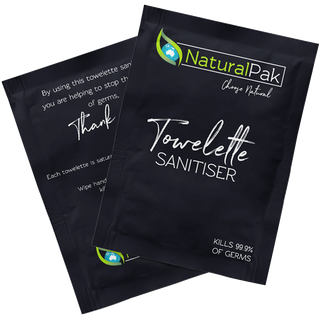 NaturalPak Sanitizer Towelette Ctn 100