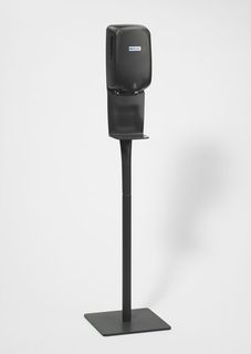 Ecolab Free Standing Hand Sanitizer Stand Black