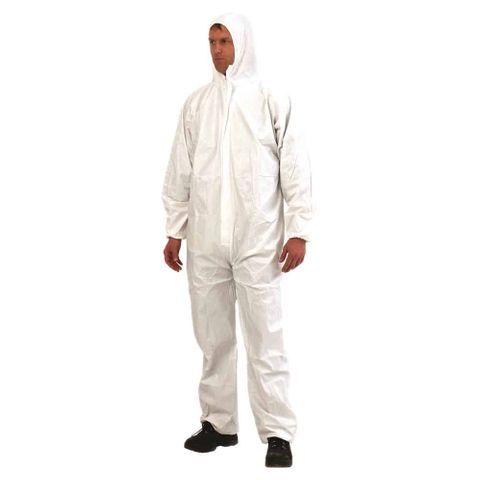 Disposable Provek Coverall White Large