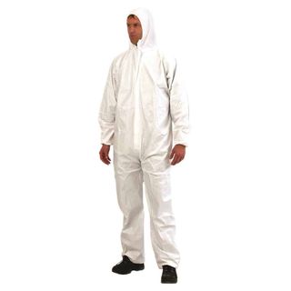 Disposable Provek Coverall White Large