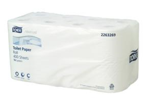 Tork Soft Conventional Toilet Roll Unwrapped 48x400 Sht