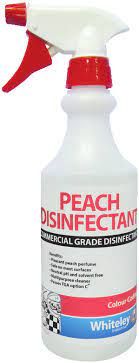 Whiteley Peach Disinfectant 500ml Empty  bottle
