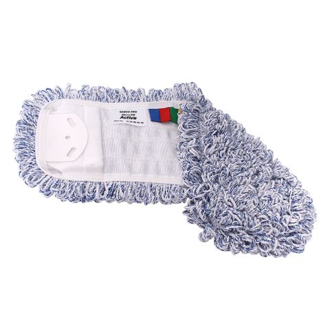 Sabco Micro Fx-Active Hook & Loop Flat  Mop Pad 40cm  SABC-1300