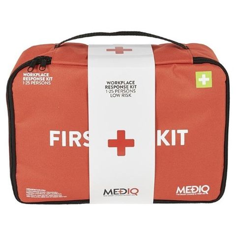 Mediq Essential First Aid Kit Work Place Response in Soft Pack