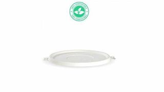 Biopak PLA Bowl Lid 800 - 1180ML  24-40 oz Slv 50
