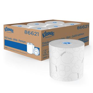 Kleenex HRT White 2ply Towel Ctn 230m x 6 Rolls