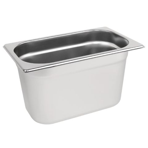 Stainless Steel 1/4 Gastronorm Pan 150mm Deep - 4L