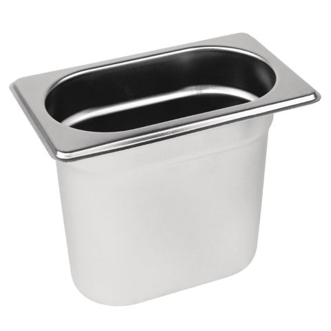 Stainless Steel 1/9 Gastronorm Pan 150mm Deep - 1L