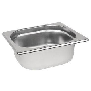Stainless Steel 1/3 Gastronorm Pan 150mm Deep - 5.7L