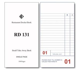 Docket Book T/Away RD131
