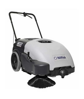 Nilfisk SW750 Battery Walk Behind Sweeper