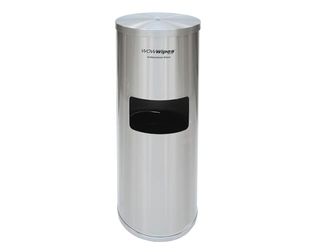 Wow Wipes Stainless Steel Floor Standing Dispenser with Internal Waste Bin