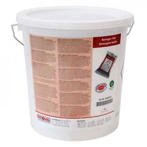 Rational CleaningTab for Self Cooking Center Appliances Bucket 100 (RED)