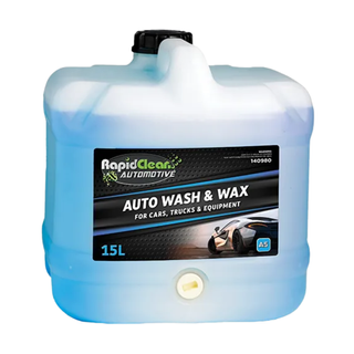 RapidClean Auto Wash and Wax 15Lt