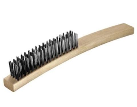 Brush Stainless Steel 4 Row