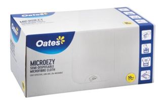 Oates Microezy Cloths Yellow Packet 50