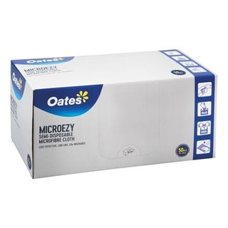 Oates Microezy Cloths Blue Packet 50