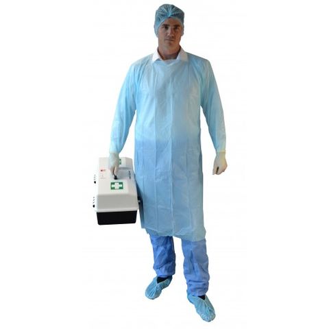 Splash Gown CPE 1270mm long from shoulder Ctn 100