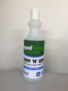 Bottle 500ml Spray n Wipe (empty)
