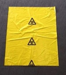 Hazard Bin Liner Yellow 50um 265x250x660 Ctn 500