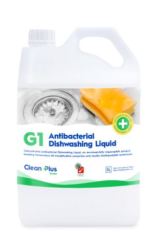 G1 Antibacterial Dishwashing Liquid 5Lt