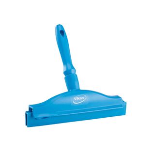 Vikan Hygienic Hand Squeegee Blue, 2C Blade, 250mm